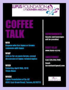 April 18th Coffee Talk